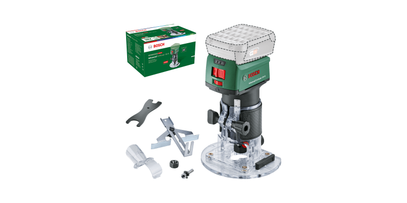 Bosch Advanced Trimrouter 18V-8 akkus felsőmaró akku nélkül (06039D5000)