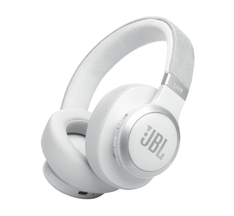 JBL LIVE 770NC bluetooth fejhallgató SZTEREO (v5.3, mikrofon, aktív zajszűrő, multipoint, összehajth