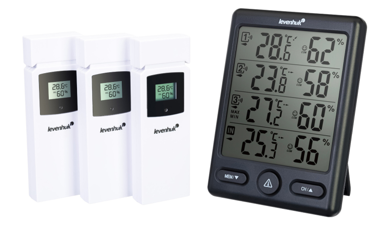 Levenhuk Wezzer PLUS LP20 időjárás-állomás (78892)