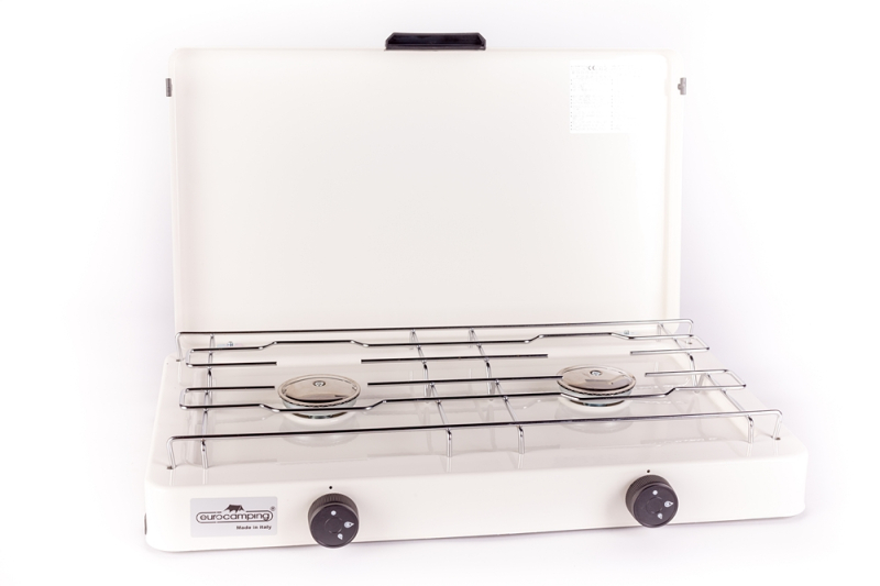 Eurocamping gázfőző 2 égős (gázrezsó) (OX-588200)