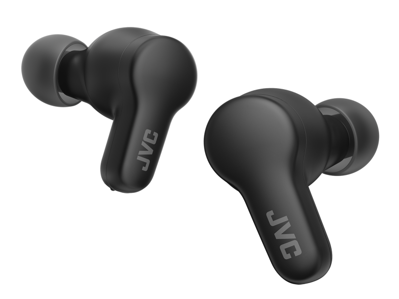 JVC HA-A7T2-B True Wireless Gummy fülhallgató, fekete színű (14103)