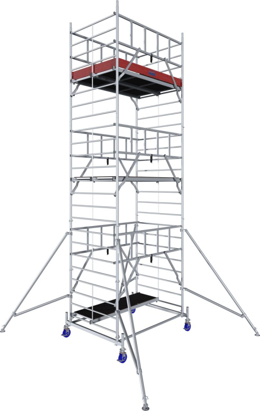 Krause Monto ProTec XXL System széles alumínium gurulóállvány, 7,3 m (945143)