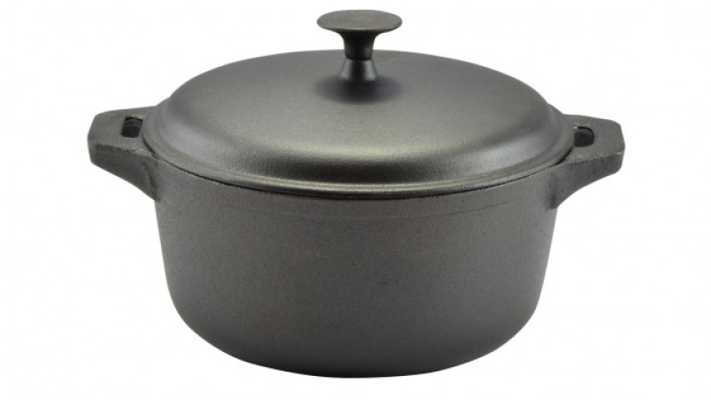 Öntöttvas lábas, fedővel 26 cm (15524)