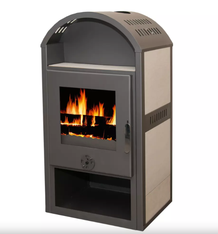 Warnex Atina íves csempés kandalló, bézs (TSIS-KAND-022)