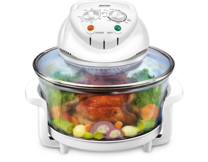 MPM Halogén sütő 1400W  11,5L zsiradék nélküli sütés (MKO-02)