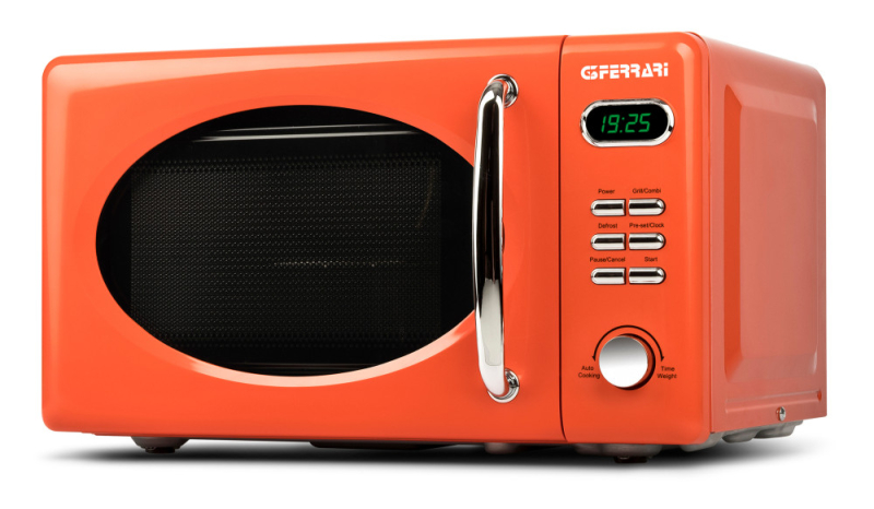 G3 Ferrari G10155 Sapormio Vintage mikrohullámú sütő 20L, narancssárga (14297)
