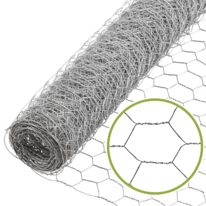 Csibefonat horganyzott 1mx25m osztás:32mmx32mm átm:0.7mm (16722)