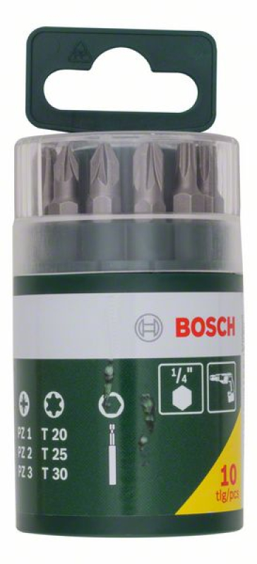 Bosch 10 részes csavarozófej-készlet (2607019452)