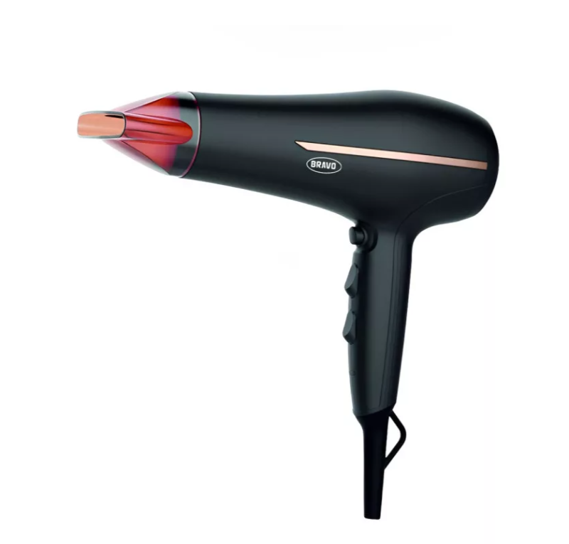Bravo hajszárító 2000W, fekete (B-4674BK)