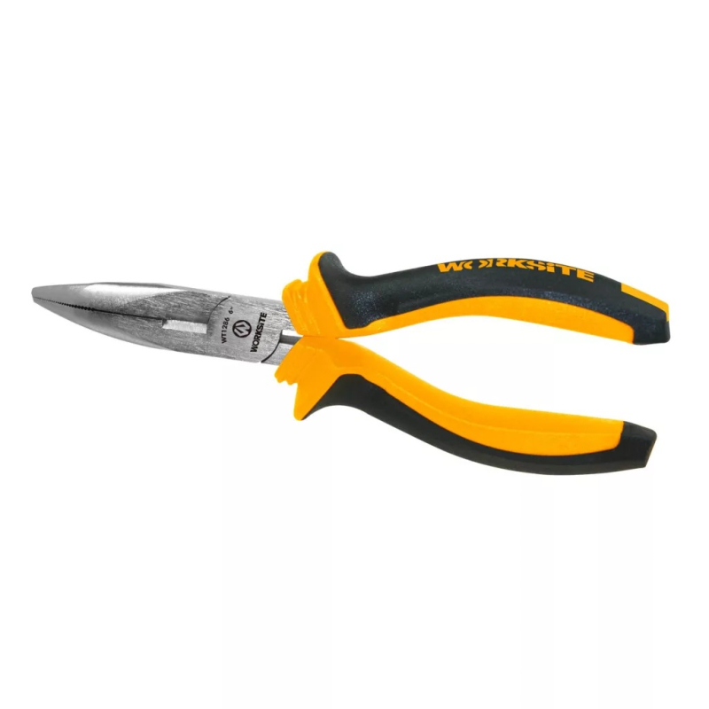 WORKSITE hajlított csőrű fogó, 160mm (WT1286)