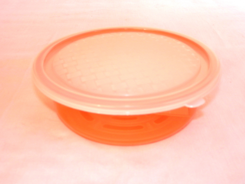 Frissentartó műanyagdoboz 1l barack (1186)