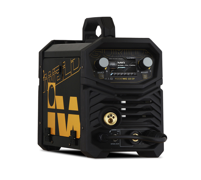Iweld Gorilla Pocketmig 225 Double Pulse hegesztő inverter (800MIG225DP)