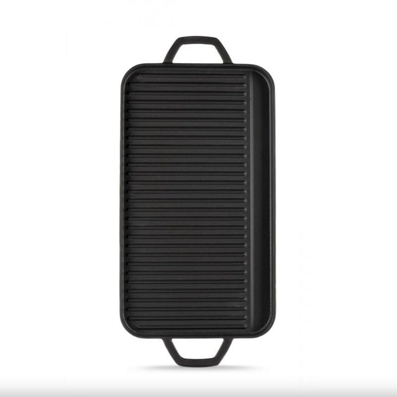 Hósse öntöttvas grill lap 25cm x 44cm (HOS-KIEG-31)