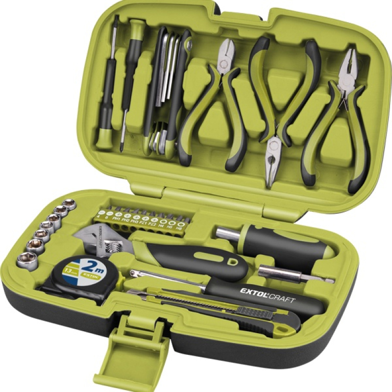 Extol szerszámkészlet 35 db 1/4