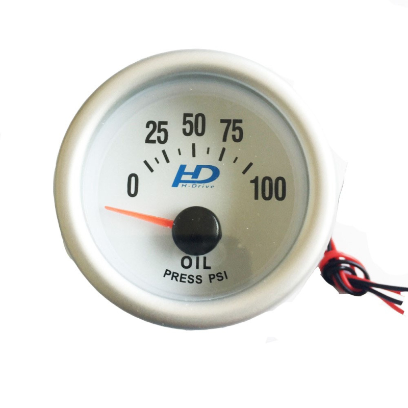 Fehér hátterű OR-LED7704 olajnyomásmérő