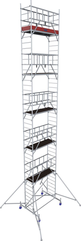 Krause Monto ProTec System alumínium gurulóállvány, 12,30 m (940193)