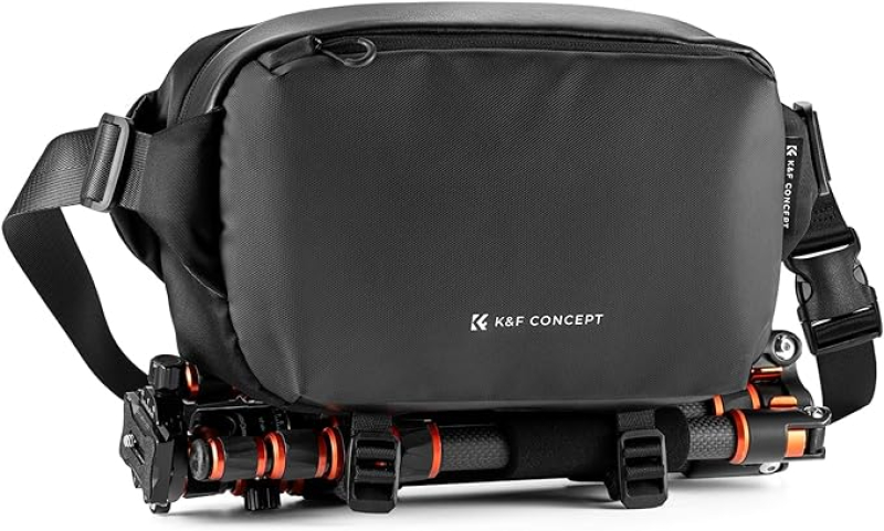 K&F Concept Alpha Sling 10L, fotós oldaltáska, fekete (KF-13-157V1)