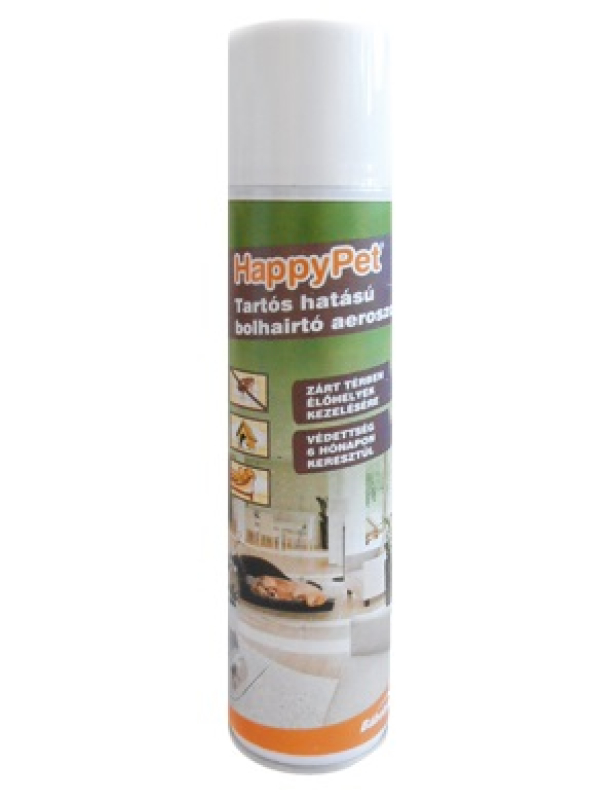 Happy Pet tartós hatású bolhairtó aeroszol 300 ml