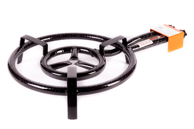 Garcima M40 paella gázégő, 40 cm, 2 körös