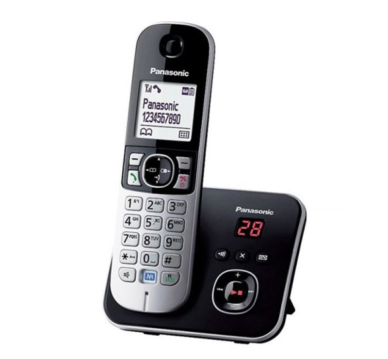 Panasonic KX-TG6821PDB telefon készülék (vezeték nélküli, üzenetrögzítő, DECT) EZÜST