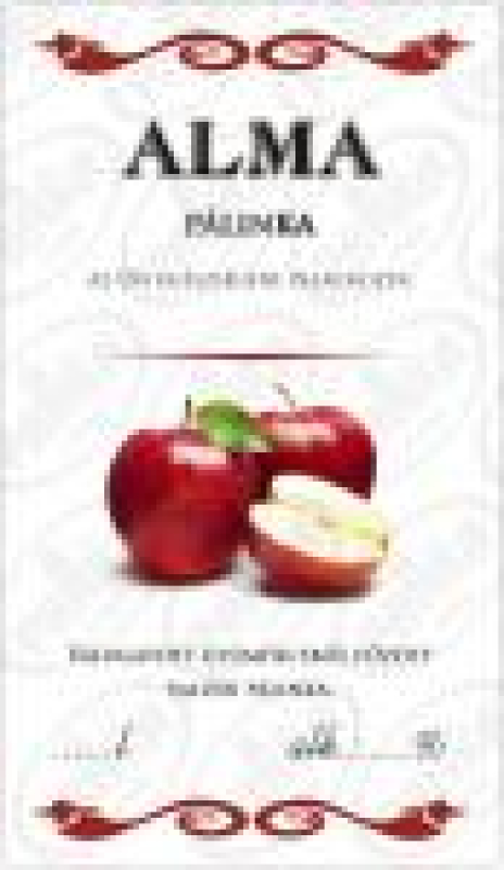 Matrica alma pálinka 50db/csom (14619)