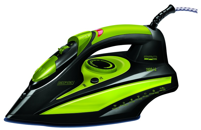 MPM vasaló 2800 W, fekete-zöld (MZE-04/C)