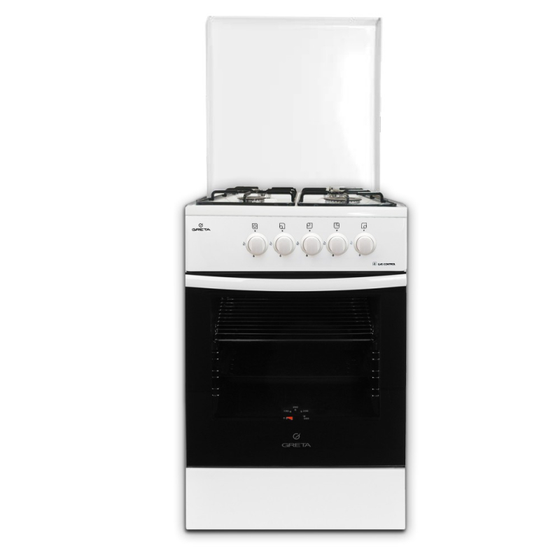 GRETA 1470 gáztűzhely fehér fémtetővel (GG5770MM13W)