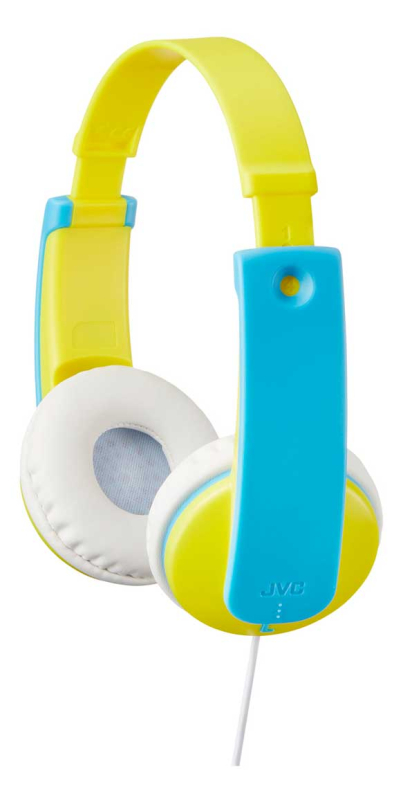 JVC HA-KD7-YNE gyerek fejhallgató limitált hangerővel, sárga/kék (13181)
