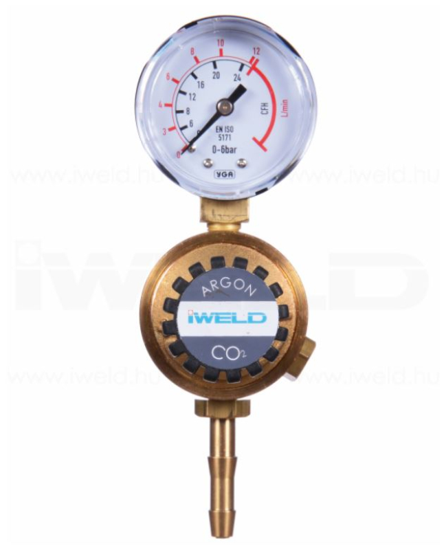 Iweld Minireg Co2 nyomáscsökkentő 230/22 liter, 1 manométer