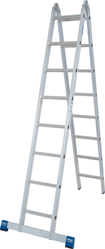 Krause Stabilo két oldalon járható csuklós létra 2x8 (133915)