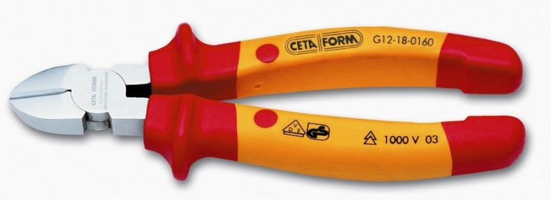 Ceta Form Szigetelt oldalcsípőfogó 2K  180 mm (CE-G12-18-0180)