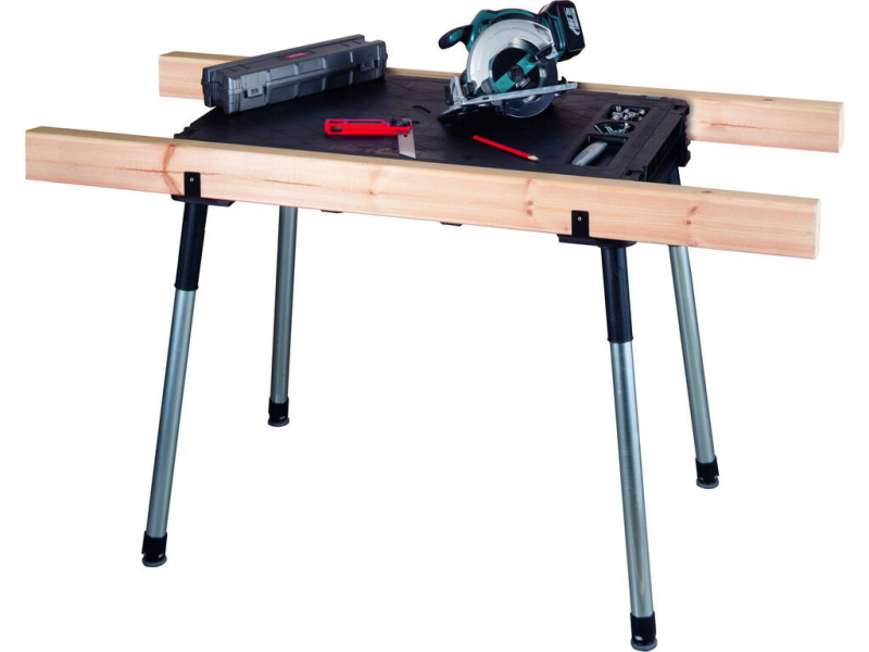 Keter JOBMADE munkaasztal fekete/szürke/piros (239985)