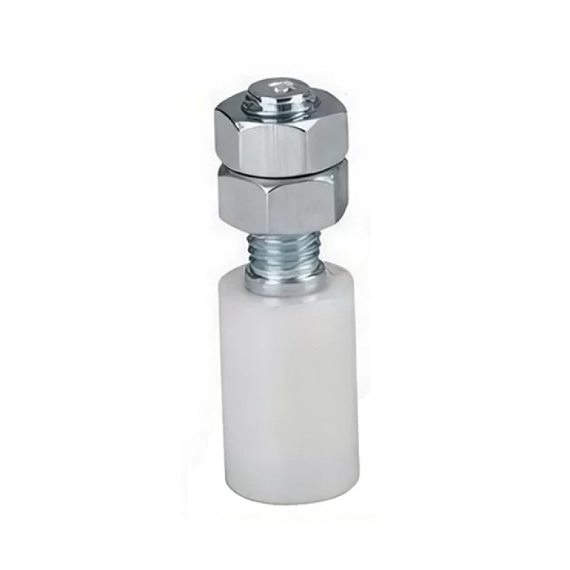 Tolókapu vezetőgörgő d=25 mm M12 poliamid (3934716)