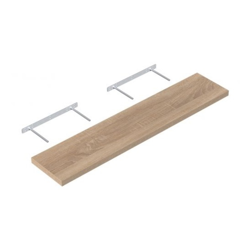 Velano Lebegőpolc 118 x 23,5 cm sonoma tölgy (3451109)
