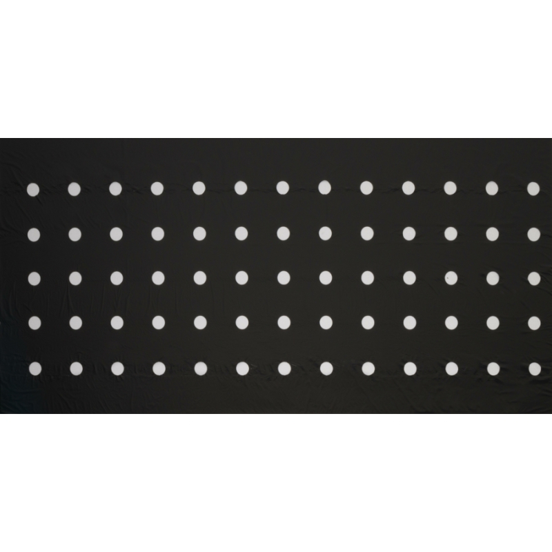 Nature takarófólia kis zöldségekhez ültetési lyukakkal, fekete, 0,95x5m (6030274)