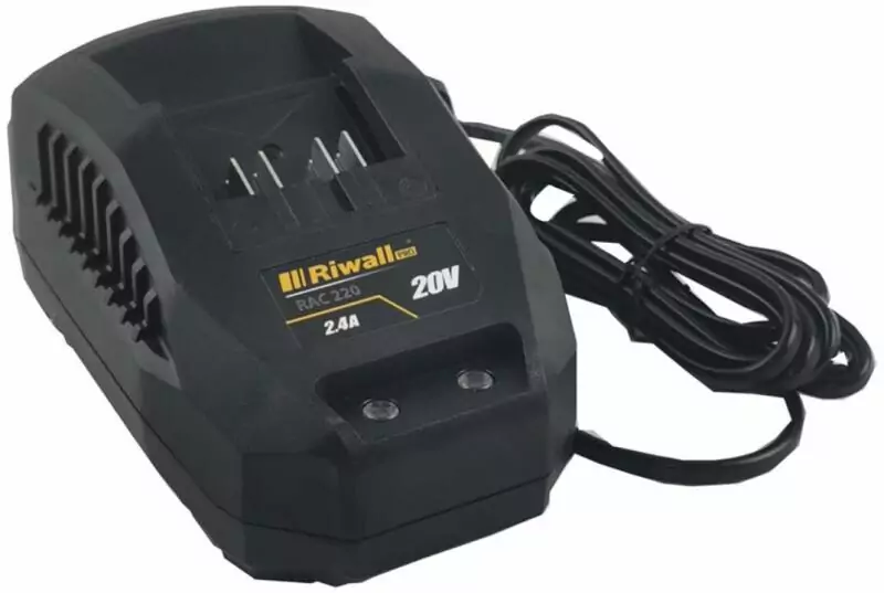 Riwall RAC 220 akkumulátortöltő 20V, 2,5A (RACC00080)