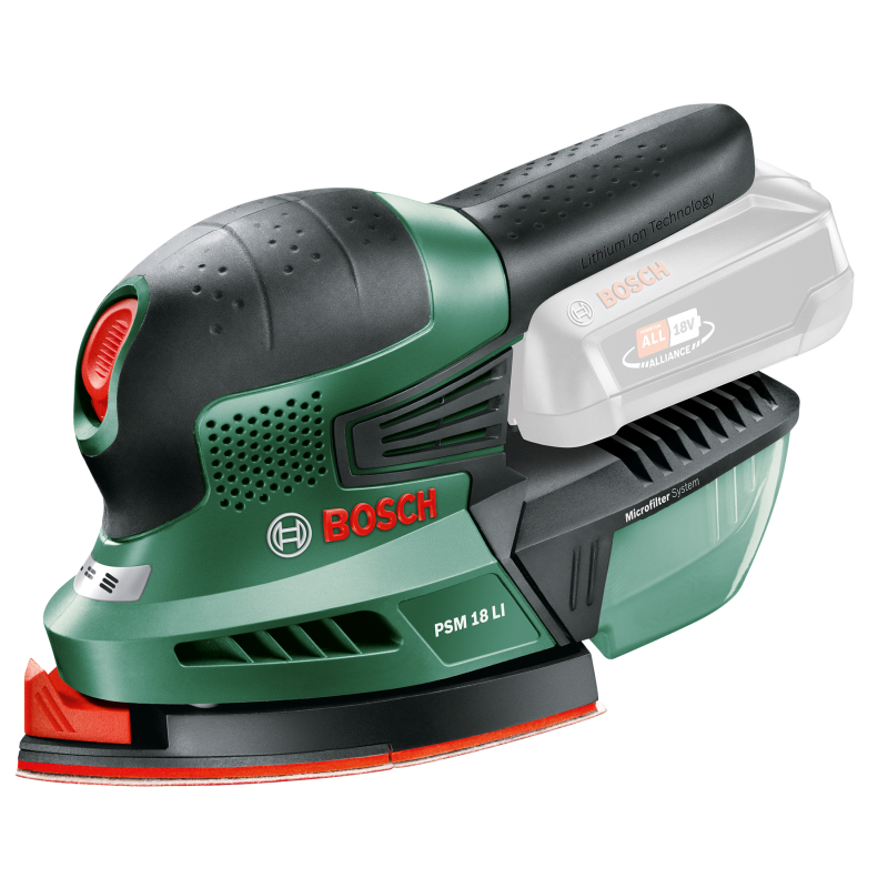 Bosch PSM 18 LI Akkus multicsiszoló (akku és töltő nélkül) (06033A1321)