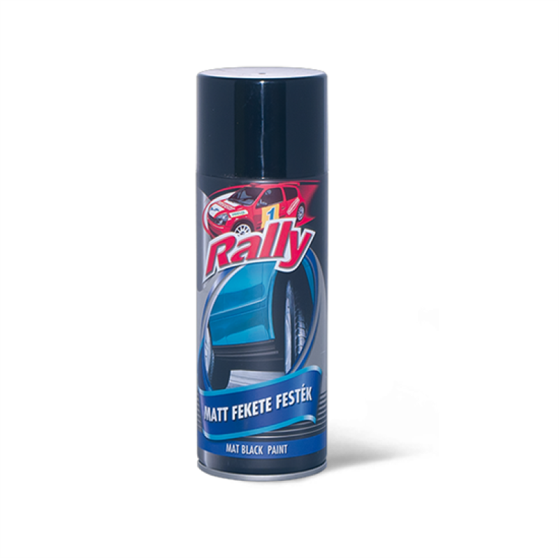 Matt fekete festék spray 400 ml RALLY (8960055)