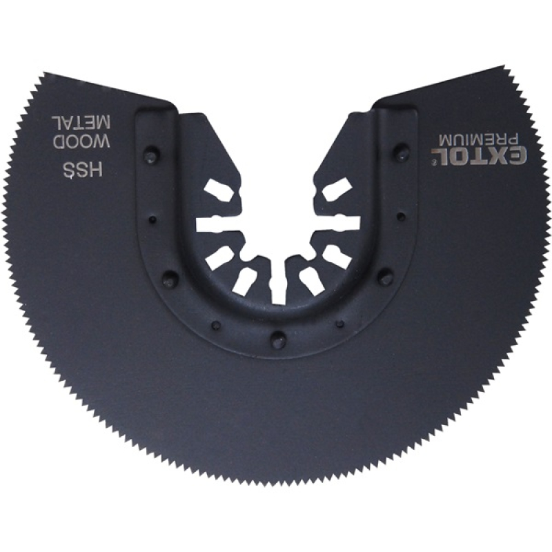 Extol Premium tartalék körszegmens vágófej, 88mm, a 417200 és 417220 géphez, HSS, használható: lágy