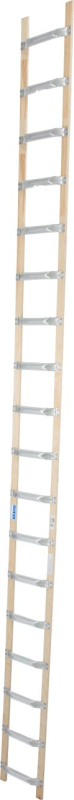Krause Stabilo alumínium-fa tetőlétra, 1x18 (804259)