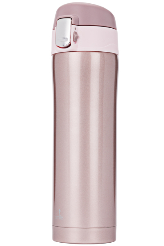 MPM Smile vákuumos termosz, rózsaszín 420 ml (STT-5/15)