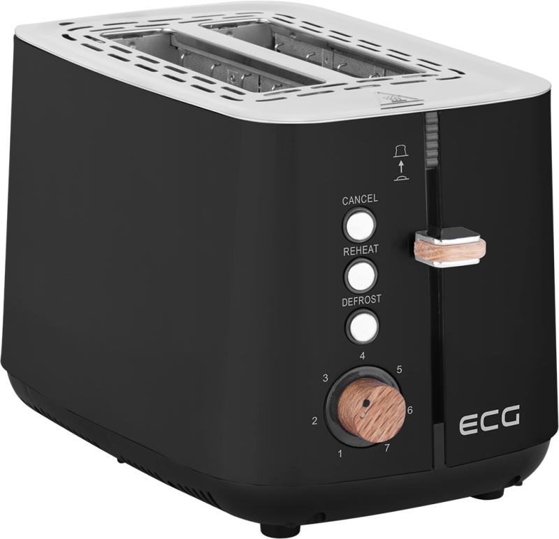 ECG timber black kenyérpirító (ST-2768)