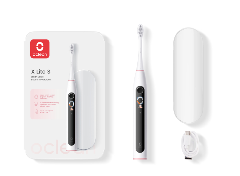 Oclean X Lite S Smart Sonic OCL556414 elektromos fogkefe, szürke