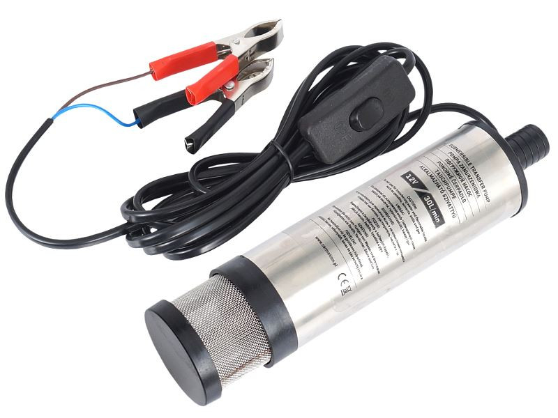 Merülő szivattyú 50mm 12V üzemanyaghoz szűrővel (86138)