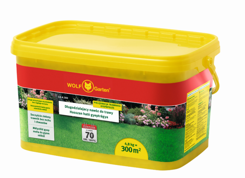 WOLF-Garten LD-A 300  Hosszú hatású  gyeptrágya (3836845)