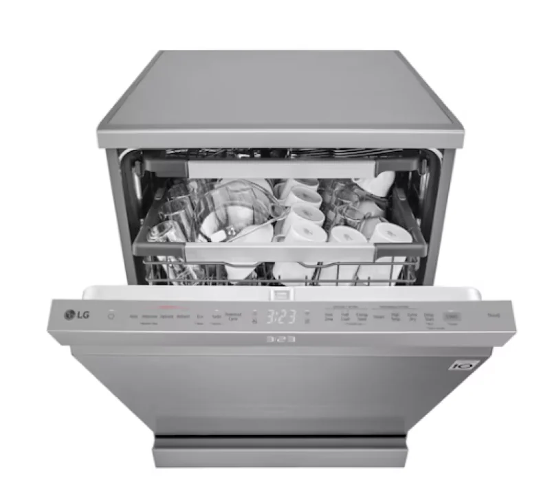 LG DF587HVS mosogatógép, 14 terítékes, inox