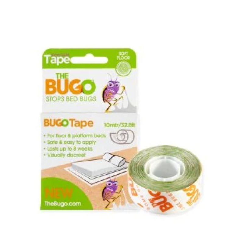 BUGO ágyi poloska csapda puha textil felületre 10 m szalag (701-174)