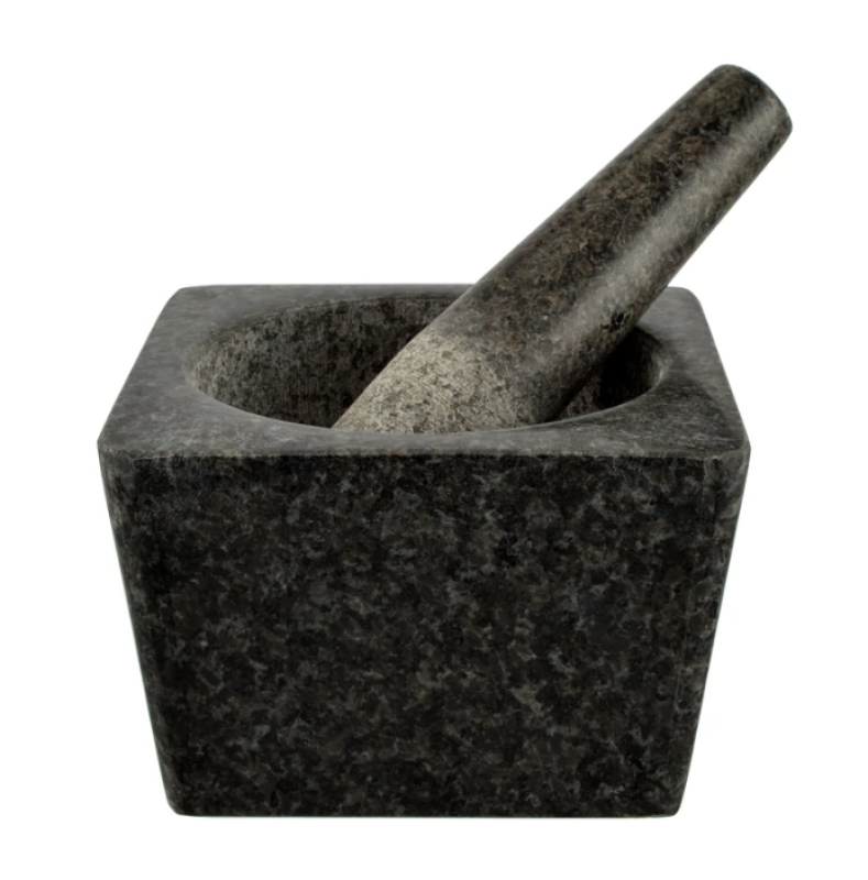 Perfect Home gránit mozsár, szögletes (11865)