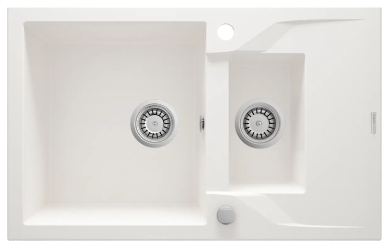 Deante Andante ZQN_A513 gránit mosogatótálca csepegtetővel, 1,5 medencés