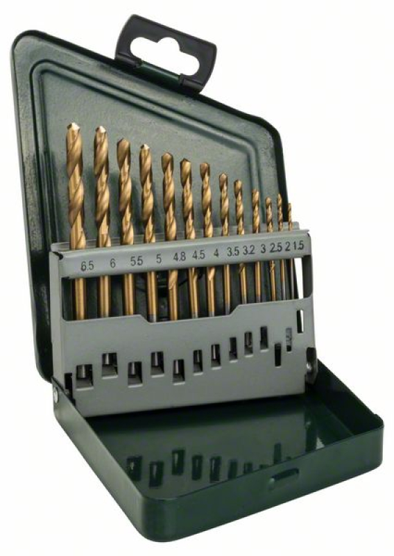 Bosch 13 részes HSS-TiN fémfúrókészlet  (2607019436)